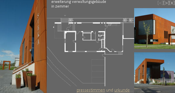 erweiterung verwaltungsgebäude in zemmer